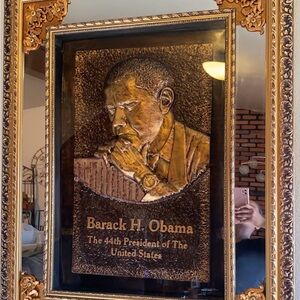 Barack Obama picture mirror